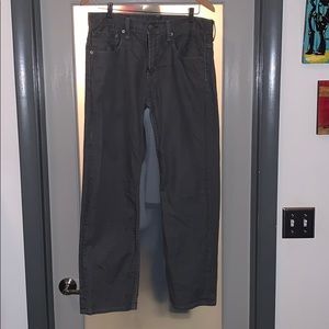 Like New Grey Levi 569 Jeans